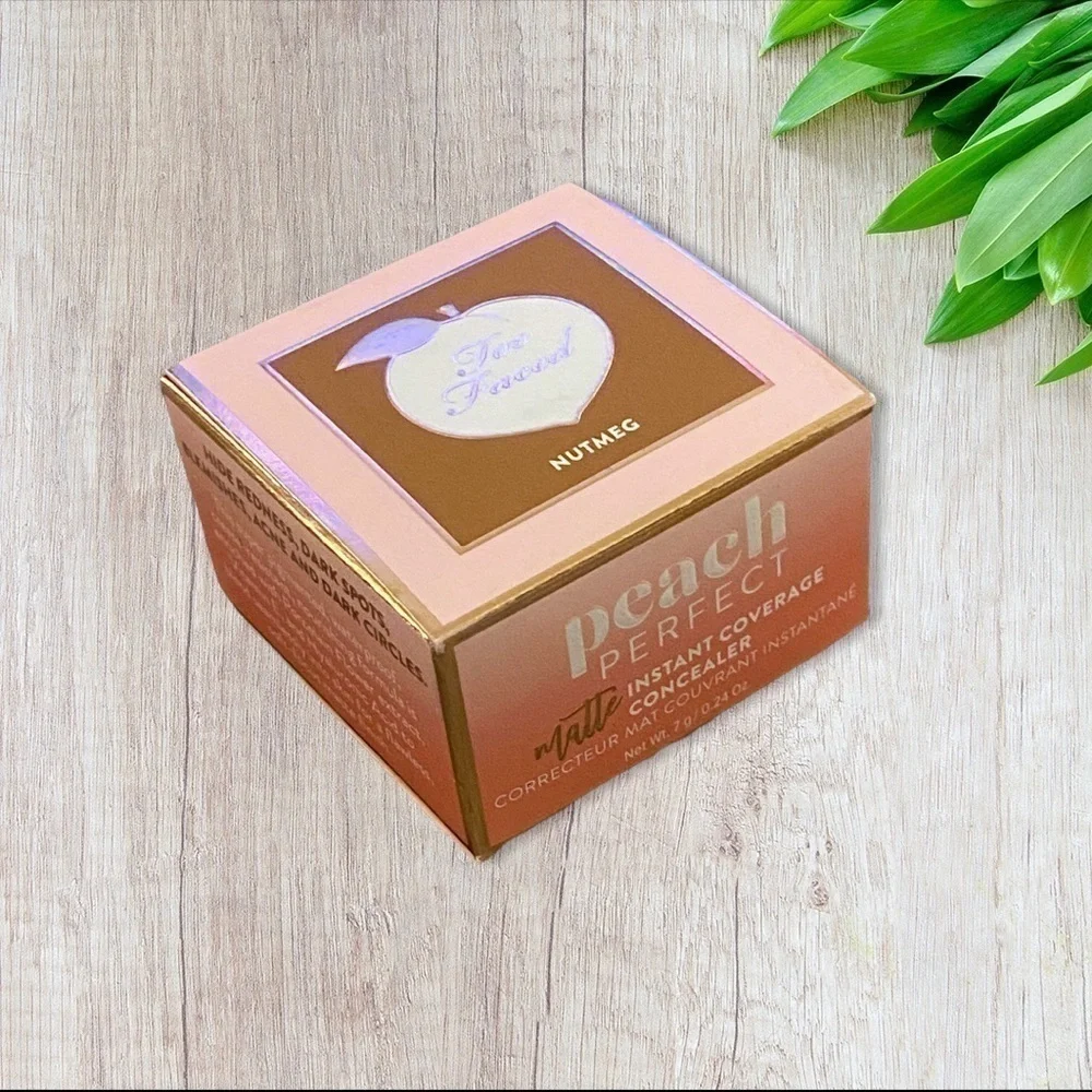 Too Faced Peach Perfect Concealer in Nutmeg